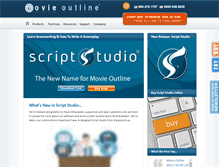 Tablet Screenshot of movieoutline.com